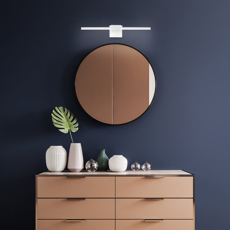 Éclairage pour meuble-lavabo à DEL Graylee, Blanc