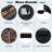 Mgo Propane Outdoor Rectangular Fire Pit With Side Cutout Handles, Steel Burner, Adjustable Flame Control, Lava Rocks And Rain Cover-379438525