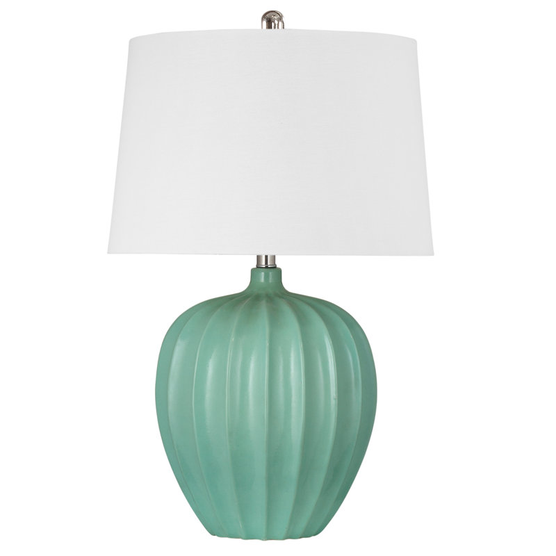 Lampe de table Lotus Seafoam, Vert