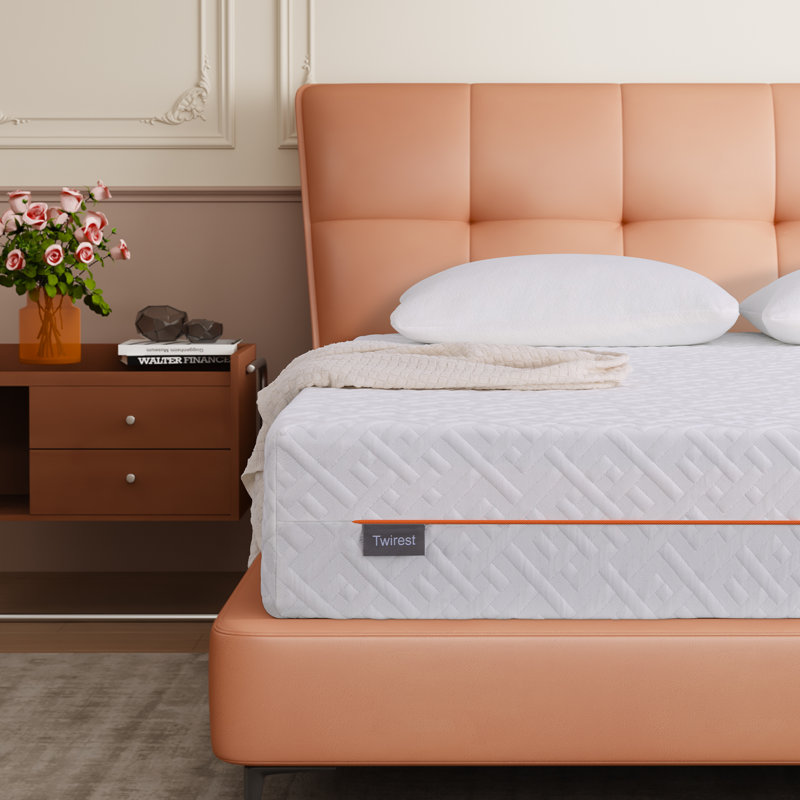15/18/20/25 cm Medium-Firm Memory Foam Mattress, Breathable Cover, Rolled In-A-Box, No Fiberglass, No Noise Sleep, 20 cm