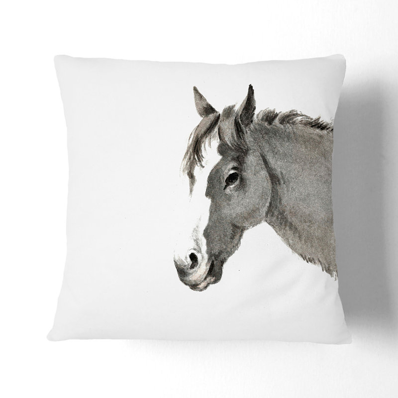 Square Throw Cushion, 40cm H x 40cm W x 15cm D