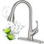 Robinet de cuisine à poignée simple-88143577