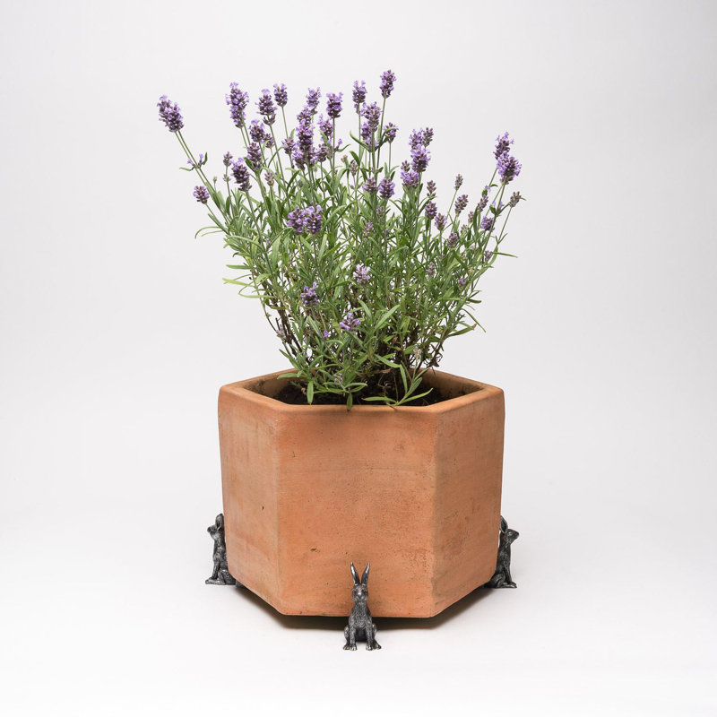 Eleni Weather Resistant Planter Feet, Silver