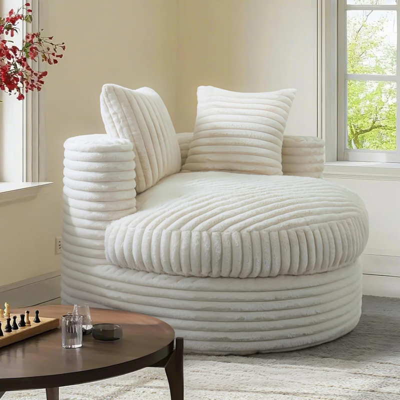 Round Chaise Lounge Sofa , Lounge Chair
