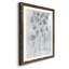 Lavande florale Fresco II de qualité supérieure avec cadre mat - prête à être accrochée-402754542-402754528
