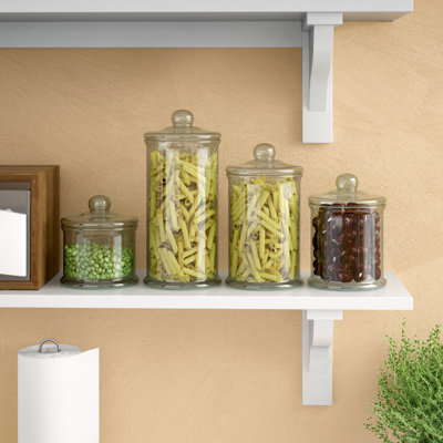 Glass Canister - Set of 4