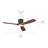 Volos 54'' Ceiling Fan with LED Lights-82941946