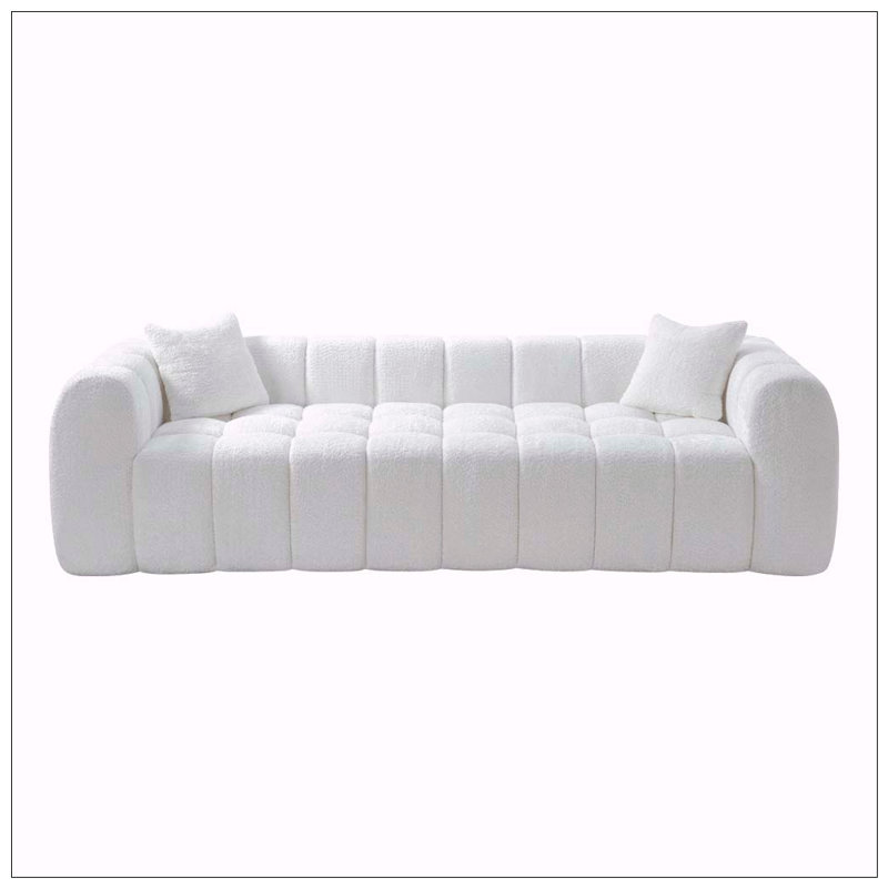 Canapé surdimensionné 102,7 po, Blanc
