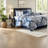 Premium Bedding Sets Cotton Sateen Cal King, Damask Modern Home