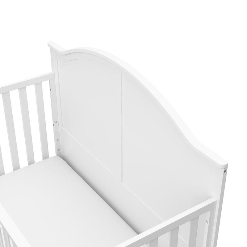 Lit de bébé convertible 5-en-1 Graco Wilfred, Blanc, Lit à barreaux