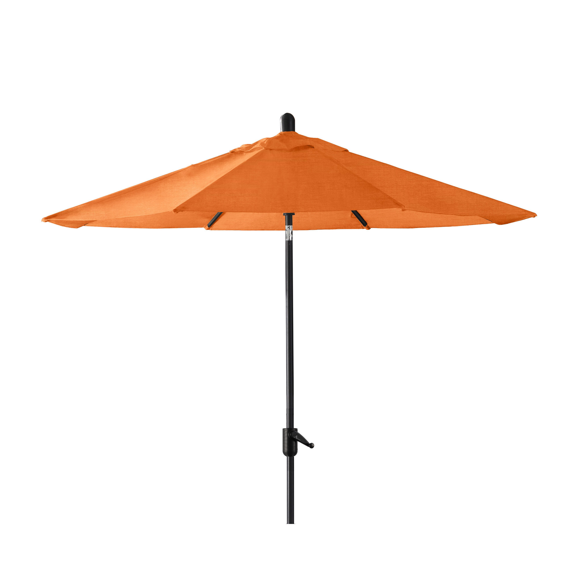 Natalie 8' 8" Market Sunbrella® Umbrella, Antique Bronze, Canvas Tuscan Sunbrella® Canvas