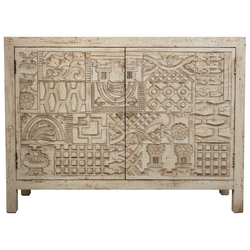 Clavens 120cm Sideboard, White