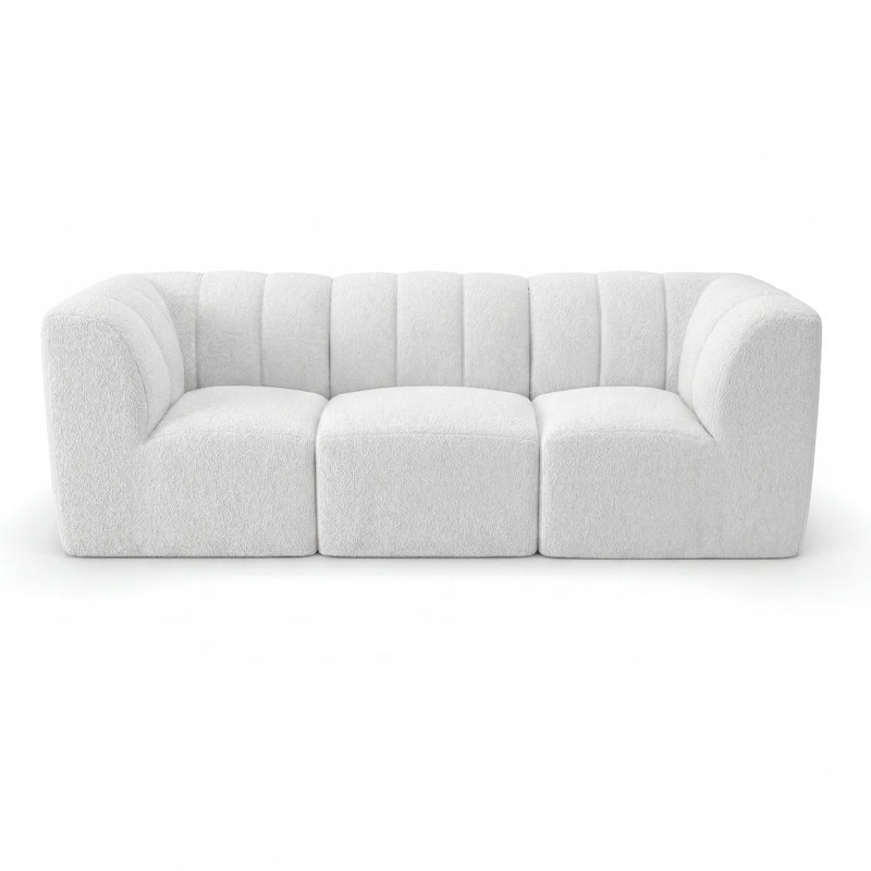 Praia Sunbrella® Bouclé 96" Outdoor Sofa, 3