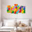Colorful Legos - 5 pièces sur toile tendue-92829501