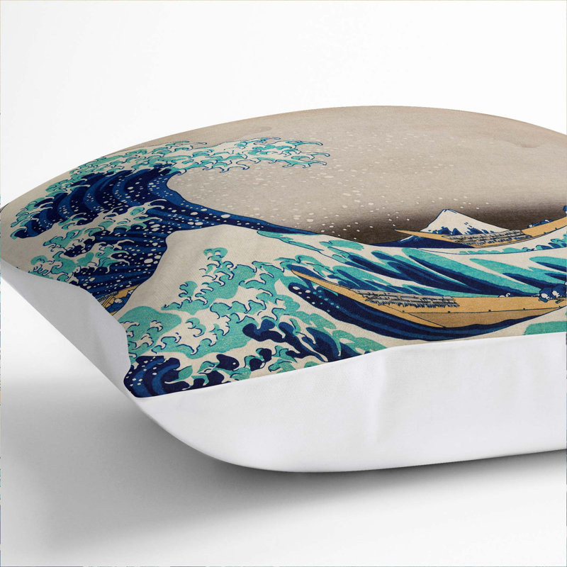 Square Throw Cushion, White, 55cm H x 55cm W x 20cm D
