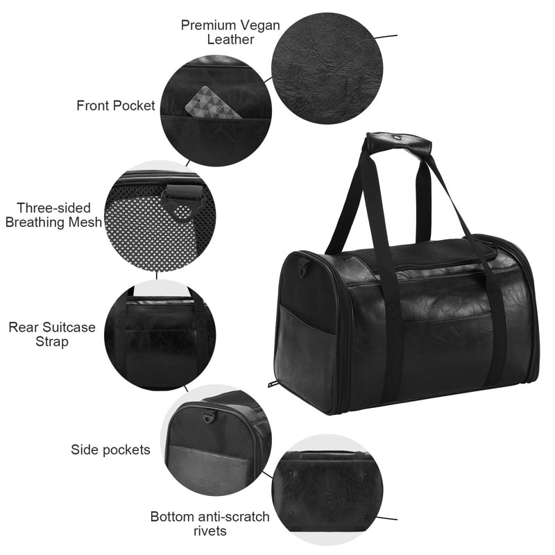 Pet Carrier, Black