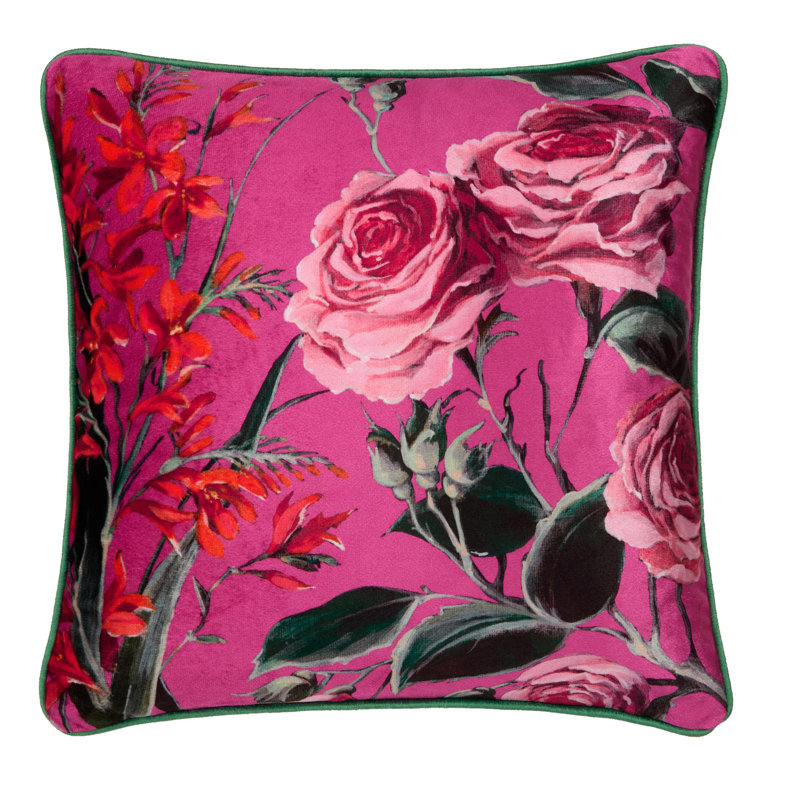 Laurence Llewelyn-Bowen Cotswold Fantasia Dawn Filled Cushion Pink