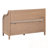 Wood Entryway Multifunctional Storage Bench with Safety Hinge-1578164172