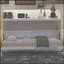 Lit escamotable simple TG avec bureau