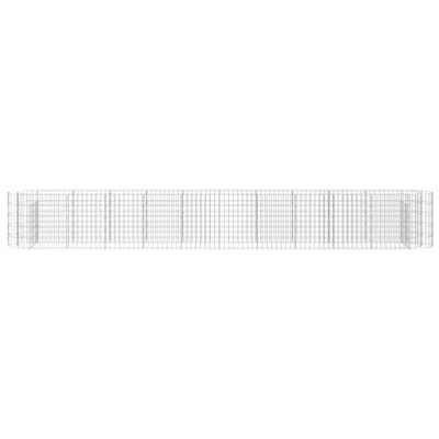Dakota Fields Gabion Raised Bed Galvanised Iron