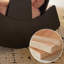 Chaise berçante européenne en bois massif-101796964
