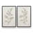 Elegant Grey Leaves Set of 2-1773210140-1773210123