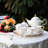 Exquisite bone china tea set