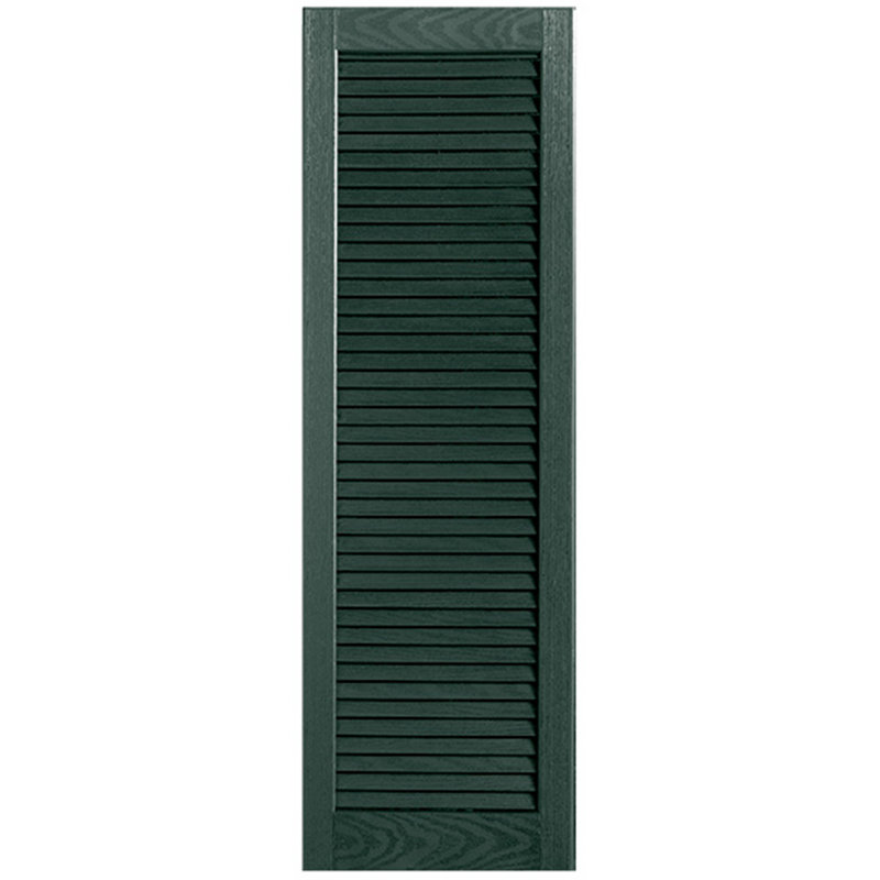 Paire de volets à persiennes droites, 71 po, Pin, 12 po