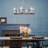 6 - Light Dimmable Drum Chandelier-319406194