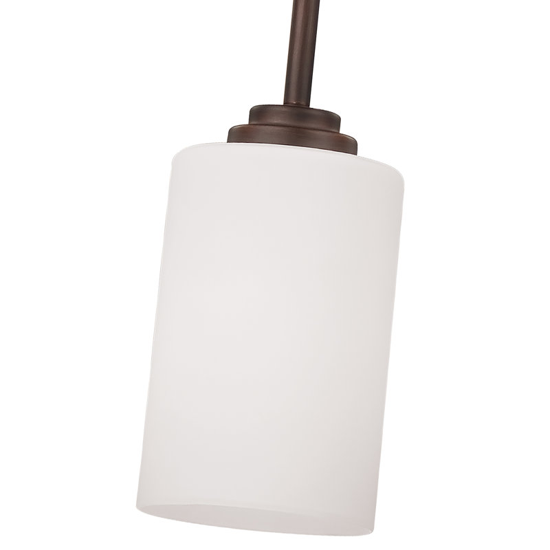 Alden 1 - Light Rubbed Bronze Single Pendant