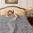 15 LBS Heated Weighted Blanket, Electric Throw with Memory Controller, Ultra‑Soft Milk Fleece Checkered Jacquard for Relaxing Deep Sleep-135272649