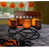 Black/Orange