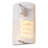 Modern Fluted Glass Wall Sconce Satin Nickel Finish, 12.6 Inch Cylinder Ribbed Glass Shade Up Down Wall Light Fixture For Bathroom Vanity Living Room Bedroom, E26 Base UL Listed (Bulb Not Included)