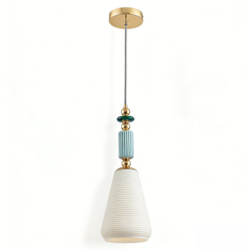 Pendant Light Milk White Glass Fixtures For Kitchen Island Dining Room Bedroom UL Listed