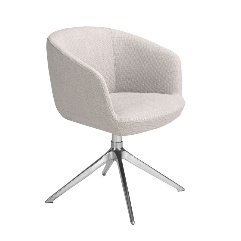 Angel Cerdá Upholstered Swivel Accent Chair