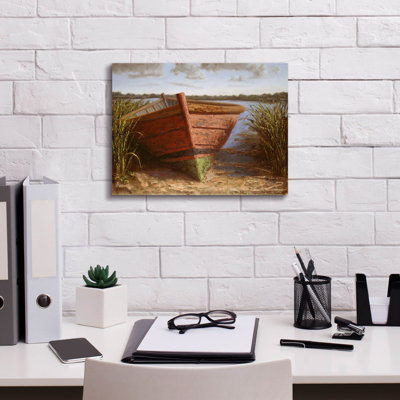 ' Nantucket Red' by Karl Soderlund, Canvas Wall Art