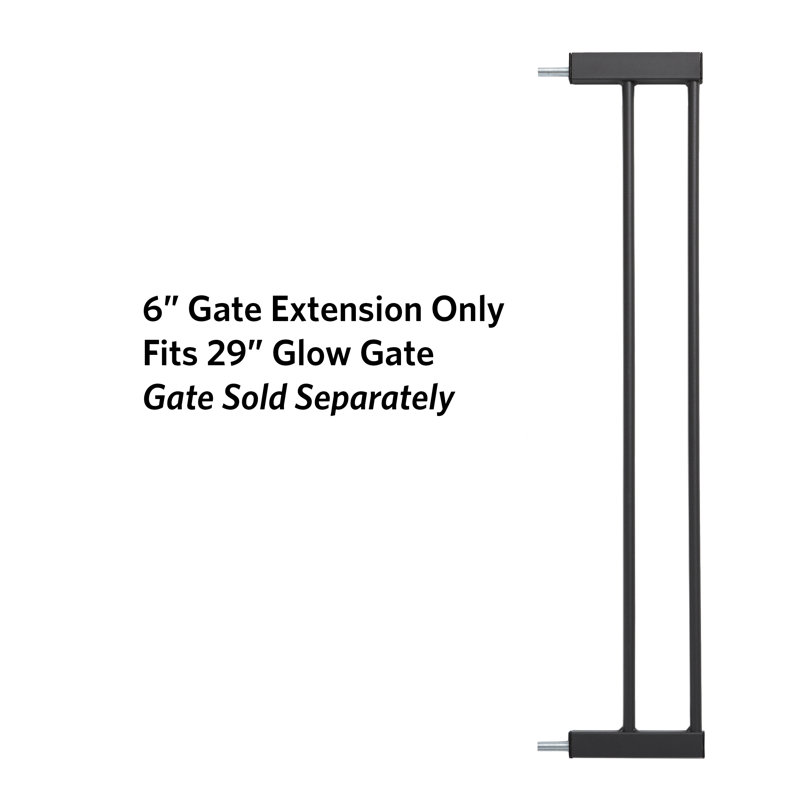 Extension de barrière en acier MidWest Homes for Pet, H 29 po x l 6 po x P 0,78 po, Graphite