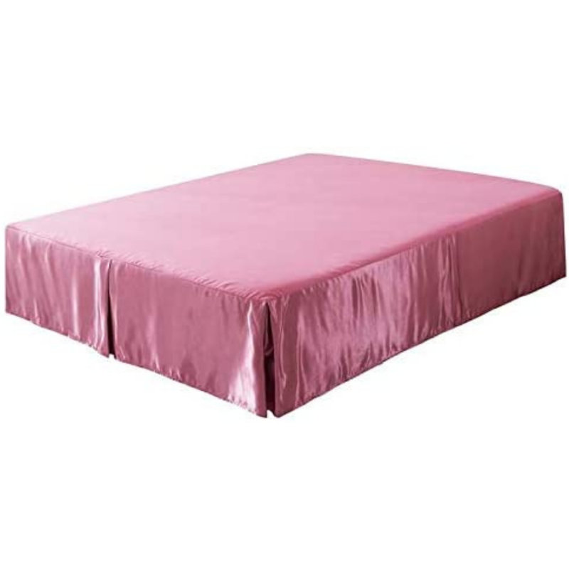 Tailored Bed Skirt, King, Pink
