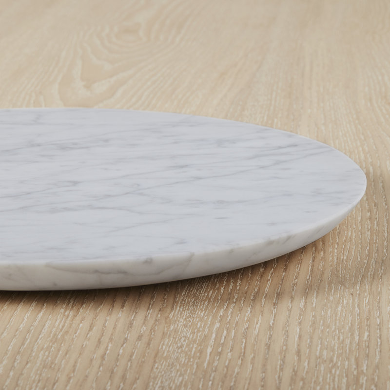 Delicious Decorative Tray, White Marble