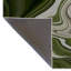 Tapis décoratif vert et beige-973663565