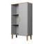 Amirah 120cm H x 80cm W Standard Bookcase-737157374