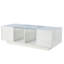 Calep Trestle Coffee Table with Storage-1244097563