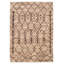 Tapis taupe unique en laine nouvel âge 5 pi 10 po x 8 pi 1 po One-of-a-Kind
