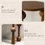 Console en bois massif brun noisette-133963337