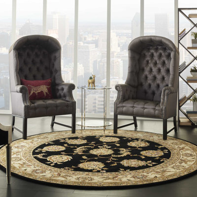 Oberry Silk Oriental Indoor Rug