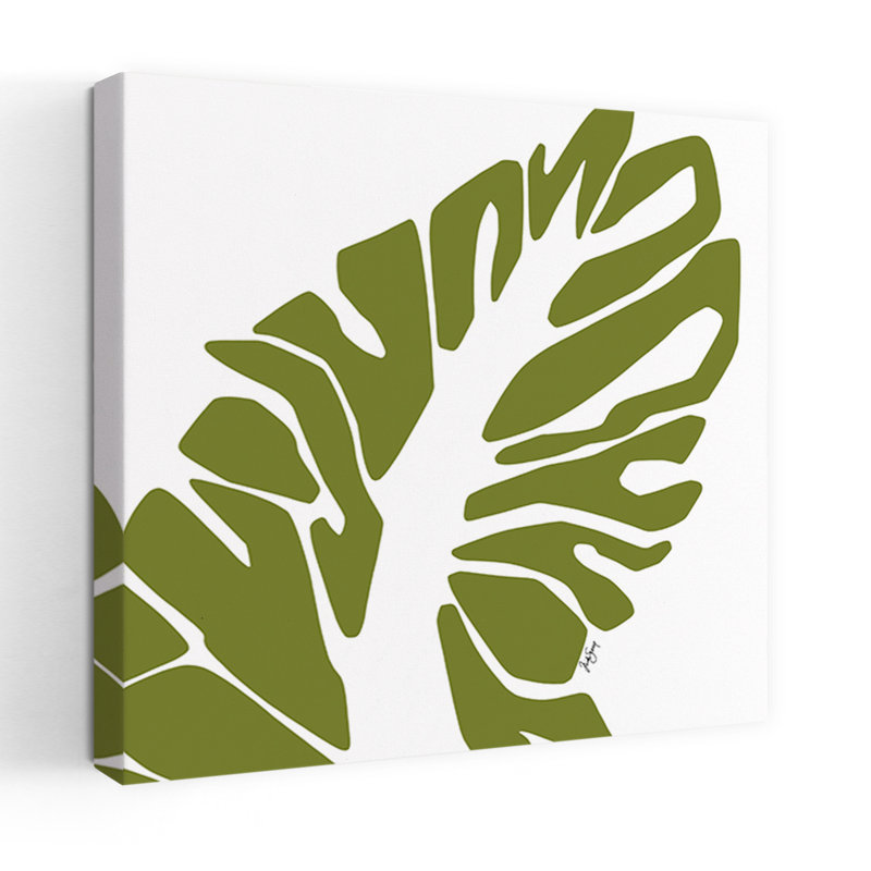Art tribal abstrait tropical, H 36 po x l 36 po