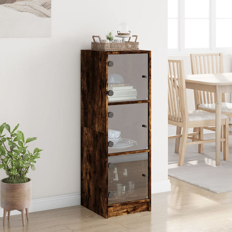 Matalin 35cm Sideboard, Smoked Oak