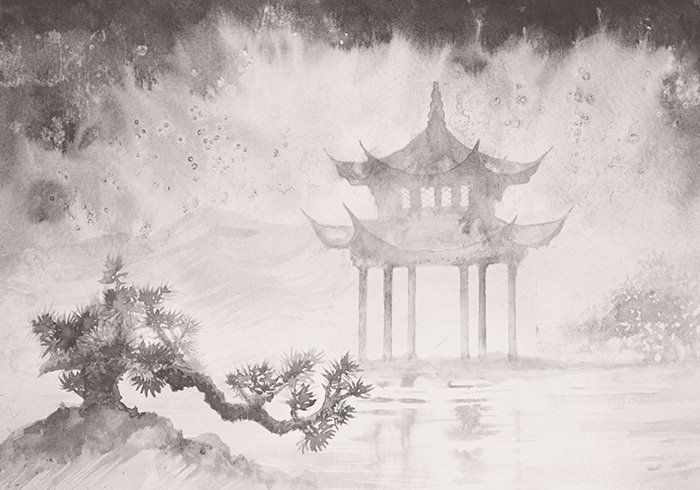 Thames Matte Mural, 250 x 250cm