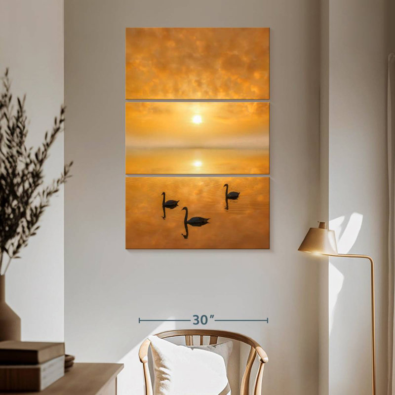 Brampt Golden Hiatus, 65" H x 42" W
