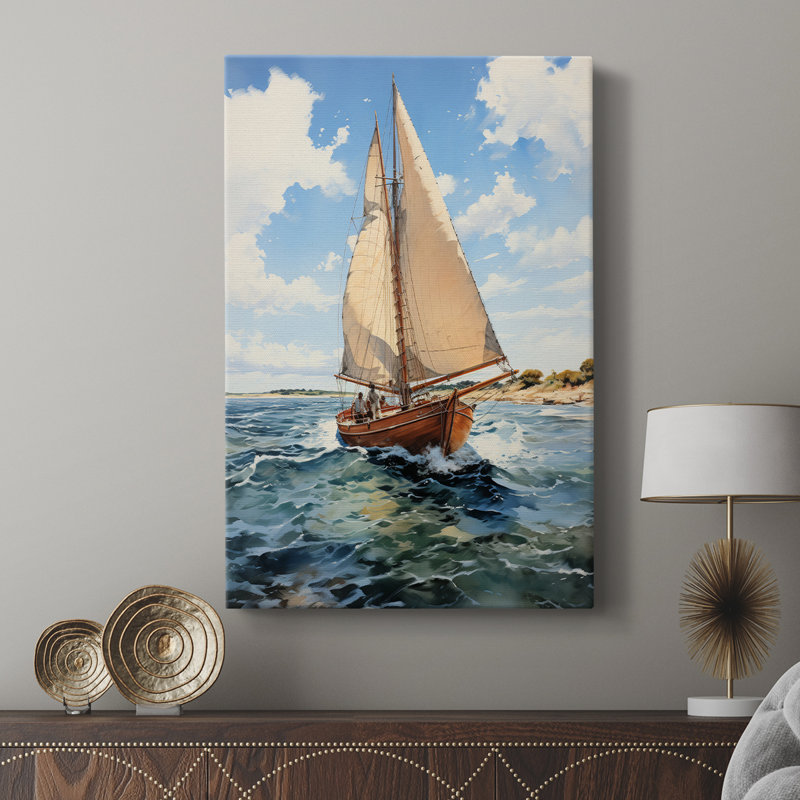 NAUTICAL Series CCACXV - Gallery Cavas, H 27 po x l 18 po